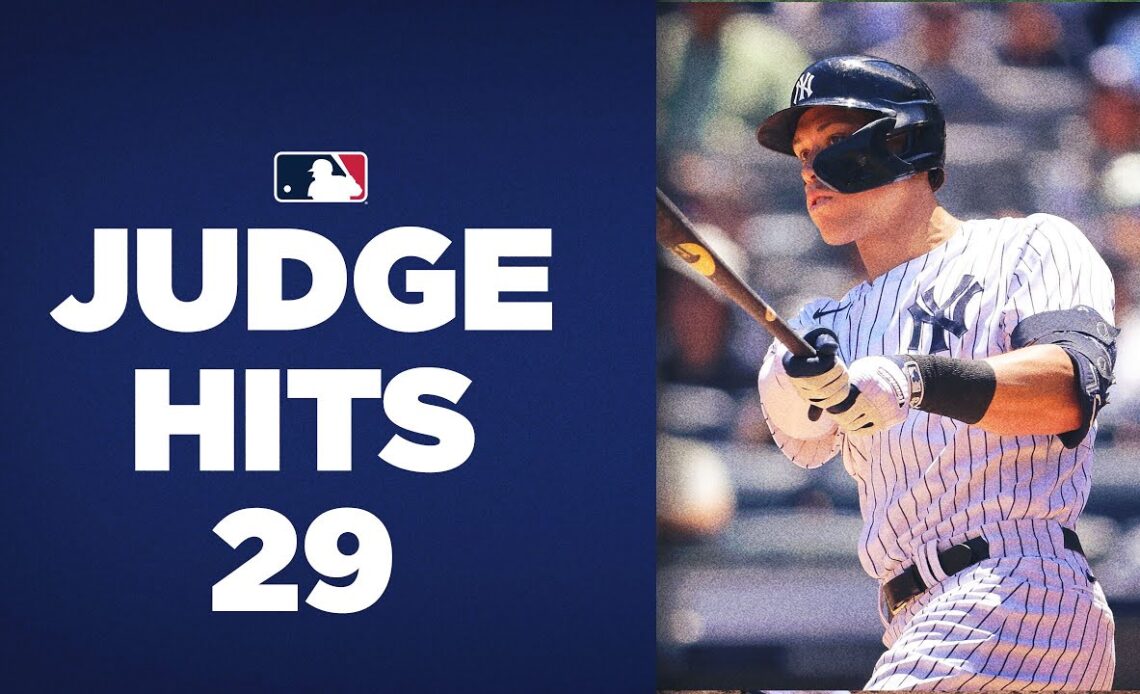 Aaron Judge just keeps hitting homers! (Yankees slugger up to 29!)