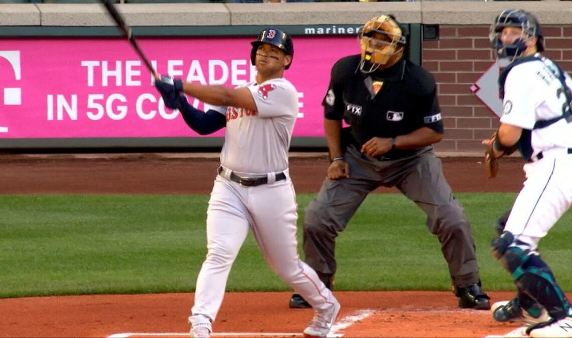 Rafael Devers' two-run home run
