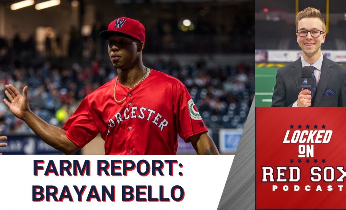Red Sox Farm Report: Brayan Bello, Top Pitching Prospect Talks What He's Working On & Hobbies