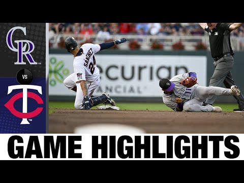 Rockies vs. Twins Game Highlights (6/25/22) | MLB Highlights