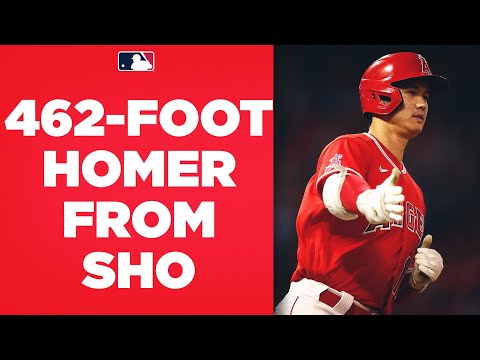 Shohei Ohtani CRUSHES a 462-foot home run!