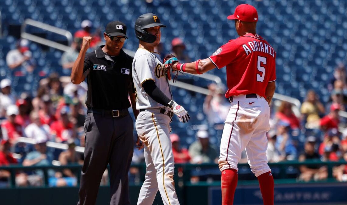 Umpires give fans little explanation on failed appeal call in Nationals-Pirates