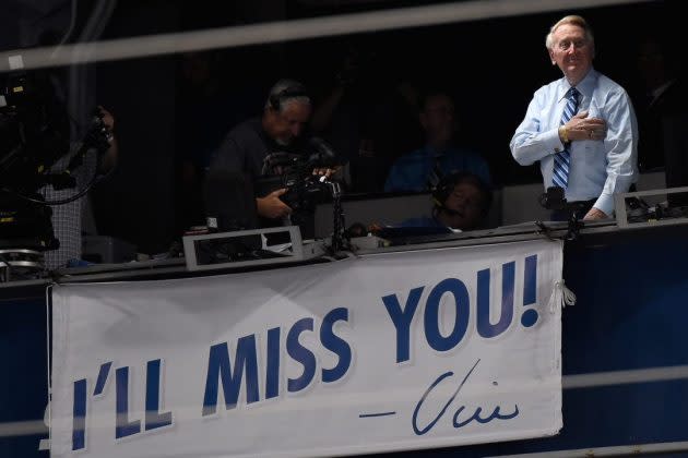 How Vin Scully, Iconic Broadcaster, Connected With Fans Across the Ages