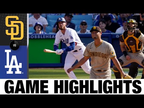 Padres vs. Dodgers Game Highlights (8/7/22) | MLB Highlights