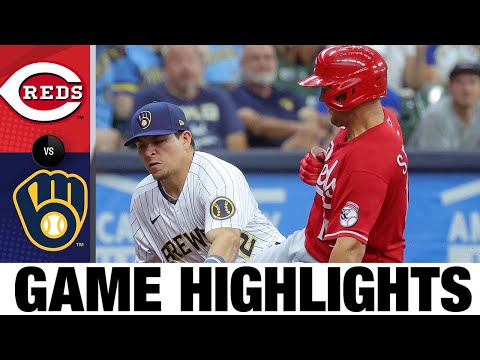 Reds vs. Brewers Game Highlights (8/7/22) | MLB Highlights