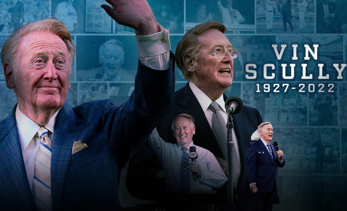Remembering Vin Scully, all-time great broadcaster and Dodgers legend