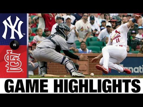 Yankees vs. Cardinals Game Highlights (8/7/22) | MLB Highlights