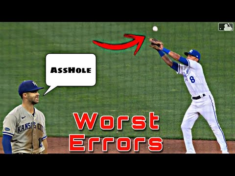 MLB • Royals Worst Errors 2022