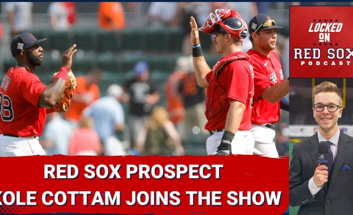 Red Sox Prospect Kole Cottam Talks Playing in Worcester & Portland, Catching Brayan Mata & More