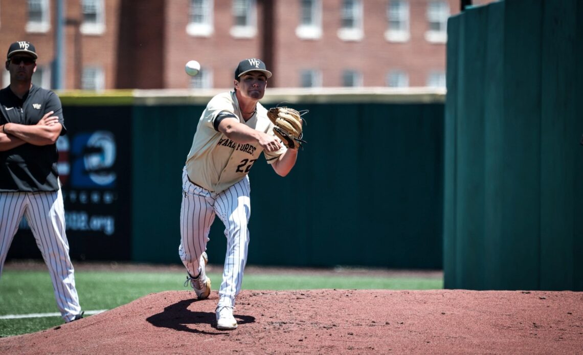 Deacon Sports Xtra: 2023 Wake Forest Baseball Pitching Outlook