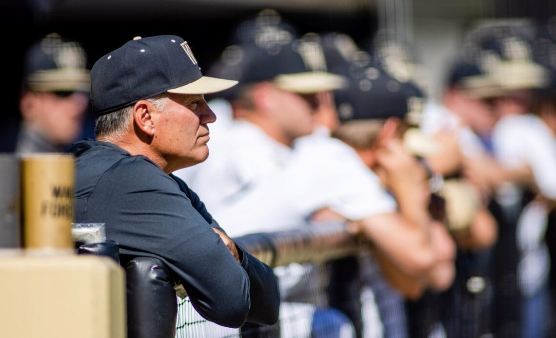 Deacon Sports Xtra: Five Questions with Head Coach Tom Walter